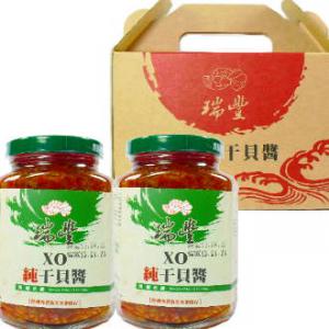 XO純干貝醬禮盒<兩瓶裝>(瑞豐) XO純干貝醬禮盒<兩瓶裝>(瑞豐)